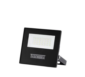 Refletor Led Taschibra Tr 30W Slim 3000K Preto 15030066-02