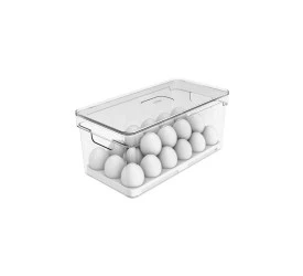 Organizador Para Ovos Clear Fresh Ou Natural 36 Espaços