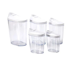 Jogo De 5 Porta Mantimentos Dynasty Easy Kitchen 