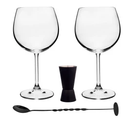 Kit Gin Bohemia Authentic 4 Peças Preto