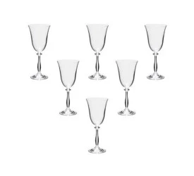 Jogo de 6 Taças Para Vinho Tinto Angela 250Ml 55708