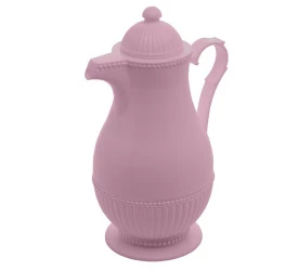 Garrafa  Térmica De Plastico  Lyor Vintage  Rosa 1L 7997