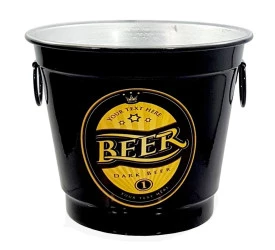 Balde Cerveja Preto Beer 4,7L