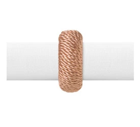 ARGOLA DE GUARDANAPO COPA&CIA 4PCS RAYON FRAPE