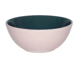 Tigela Pequena Oxford 600Ml Verde/Rosa