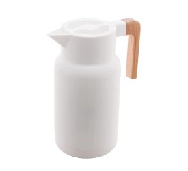Garrafa Térmica Lyor De Plástico Organic 1L Branco - 1939