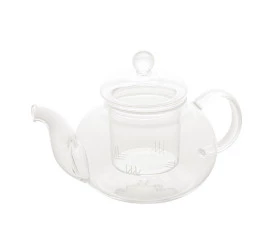 Chaleira De Vidro Lyor Resistente A Calor 800Ml