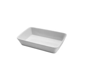 Refratário De Porcelana Lyor Linea Branco 20X15X5