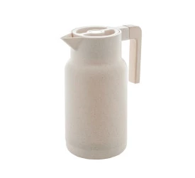 Garrafa Térmica De Bambu Lyor Pp Organic Bege 1L 