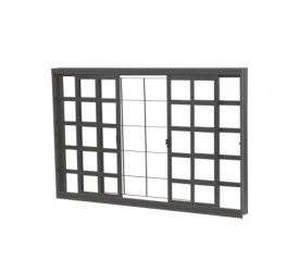 Vitrô Correr Stan Roma Quad 150X100 R12 Espec/Padr 