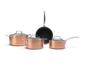 Cj. de Panelas 4 Pçs Copper C/Ind  Cobre Brinox 4794100