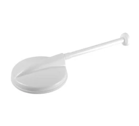 Chuveiro Plástico Branco 8"x1/2" Cv81