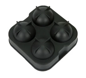 Forma para 4 Gelos Esfera em Silicone Dynasty