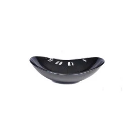 Cuba De Vidro Vmex Oval Preto Co55 