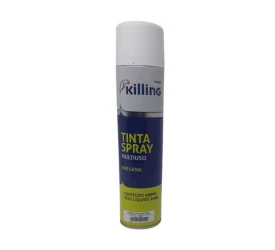 TINTA SPRAY GERAL KILLING BRANCO FOSCO 240G/400ML TSG11/D06