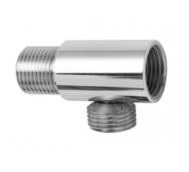Desviador Blukit Cromado 1/2x1/2x1/2 C/Cap 102301-21