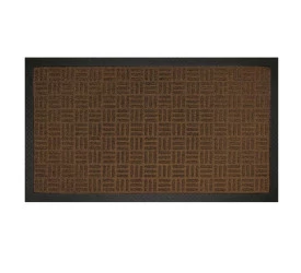 Tapete Fenice Liso Marrom Uzoo 39x69