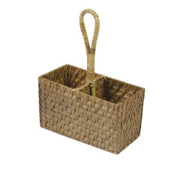 Porta Talheres C/Alça Em Bambu E Rattan L'Hermitage 27160