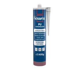 Selante Pu Construção Cinza Kisafix Kfspuci