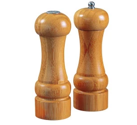 Conjunto Moedor Pimenta E Seleiro Mor Bamboo