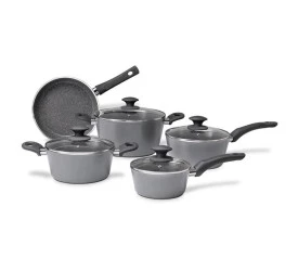 Conjunto De Panelas Brinox C.L Com Indução 5Pçs Cz