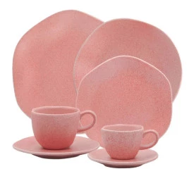 Aparelho De Jantar/Chá/Cafezinho Oxford 42 Peças Pitaia