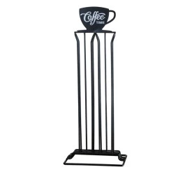 Porta Capsulas De Café Dynasty Cool Black Cor Preta