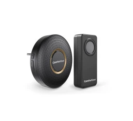 Campainha Sem Fio ComfortDoor Bivolt Preta 