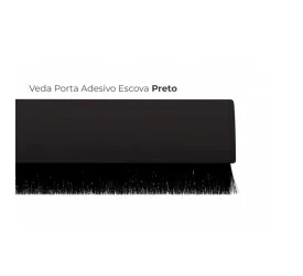 Veda Porta Adesivo ComfortDoor 80Cm Preto