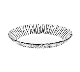 TRAVESSA OVAL PASABAHÇE AURORA 25X19 46407
