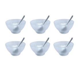 Kit Sobremesa Brinox Coza 12 Peças Cristal