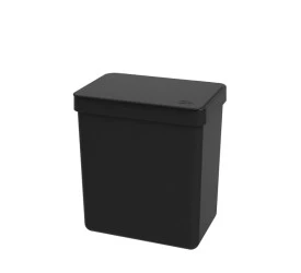 Lixeira Brinox Single 2,5L Preto