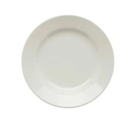 Prato Raso Oxford Branco 24Cm