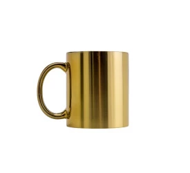 CANECA DE PORCELANA LYOR LUMINUS DOURADA 325ml
