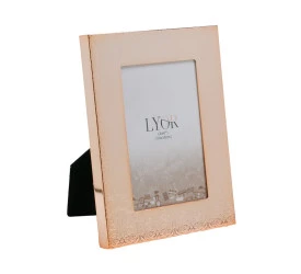 Porta Retrato Lyor De Aço Rose Liz 4225