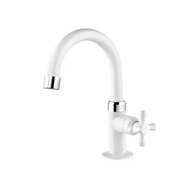 Torneira De Mesa Viqua Bica Alta para Banheiro Mar.