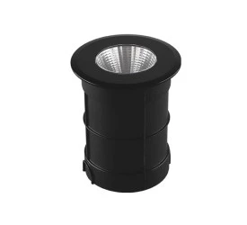 Embutido De Solo Taschibra Led Thin 3W 3000K Preto 