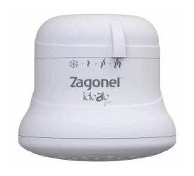 DUCHA ZAGONEL IDEALE PLUS 4 TEMP. 6800W 220V BRCO BLI.PR*