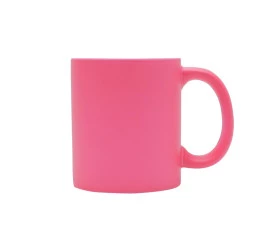 Caneca de Porcelana Lyor Luminus Rosa 350ml