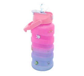 Garrafa Squeeze Lyor Wave Vermelha e Azul C/ Adesivos 2l