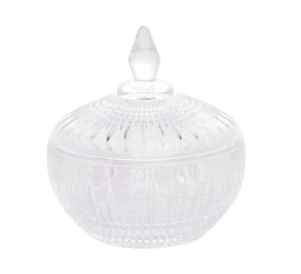 Potiche Wolff Decorativo Cristal Queen 11x12cm 