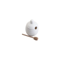 Meleira Lyor C/pegador Porcelana New Bone Mary 9x9x11,5cm