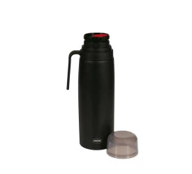 Garrafa Mor Fit Com Alca Preto Fosco 1l
