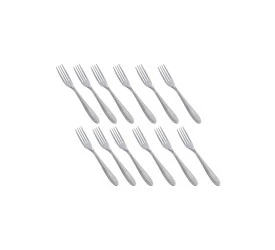 Kit 12 Peças Gp Inox Garfo Sobremesa Star Gp086