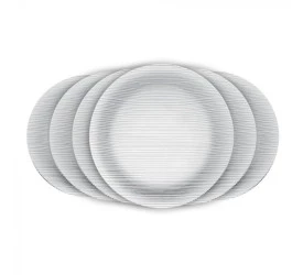 Conjunto De Pratos Rasos Diamante Nadir F. 6 Peça