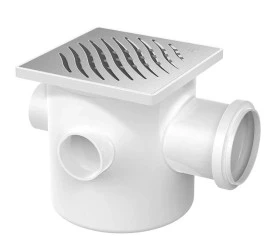 Caixa Sifonada Tigre Inox 100x100x50mm 27019985
