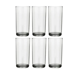 JOGO DE COPOS LONG DRINK NADIR CYLINDER 6 PEÇAS 300ML 7700/096