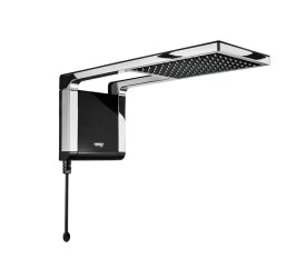 Ducha Lorenzetti Acqua Storm Ultra Preto e Cromado 127V