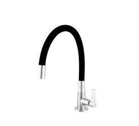 Torneira Leão Cozinha Mesa 1/4 Volta C70 Color Black 6067