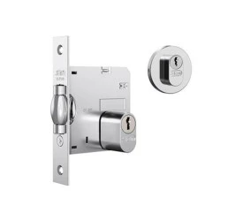 Fechadura Stam 1005 Roseta Redonda Pivotante Cromado